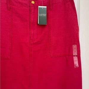 Ralph Lauren Pencil Skirt, S.12, NWT